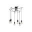 Imagine PENDUL G004C-6H-6xE27 CU CABLU NEGRU