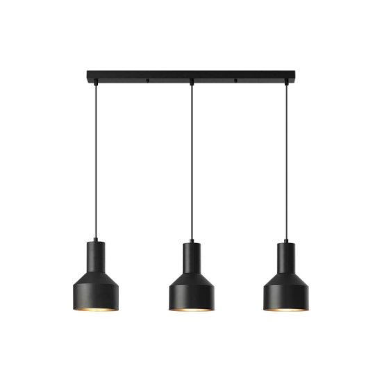 Imagine PENDUL P001S-3H-3xE27-NEGRU