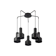 Imagine PENDUL P001C-5H-3xE27-NEGRU