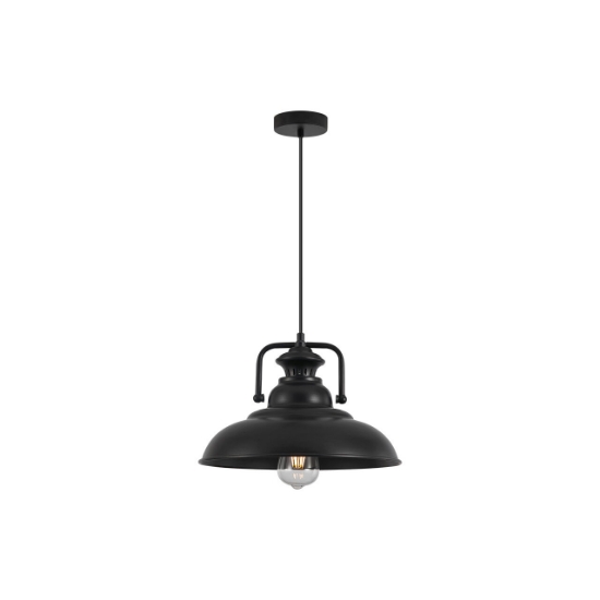 Imagine PENDUL P002R-1H-1xE27-NEGRU