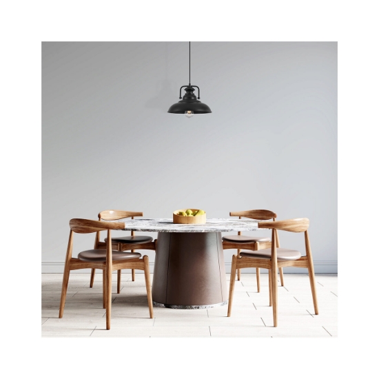 Imagine PENDUL P002R-1H-1xE27-NEGRU