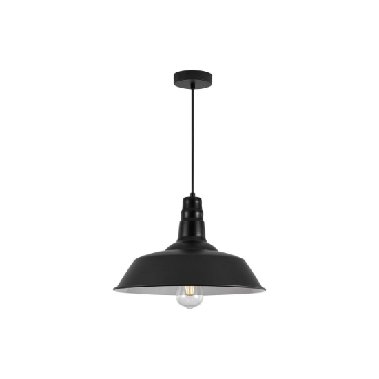 Imagine PENDUL P003R-1H-1xE27-NEGRU