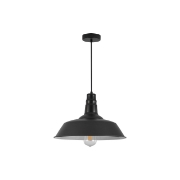 Imagine PENDUL P003R-1H-1xE27-NEGRU