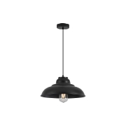 Imagine PENDUL P004R-1H-1xE27-NEGRU