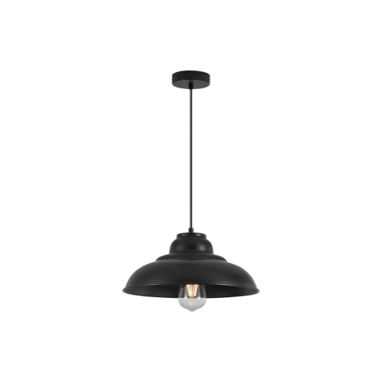 Imagine PENDUL P004R-1H-1xE27-NEGRU