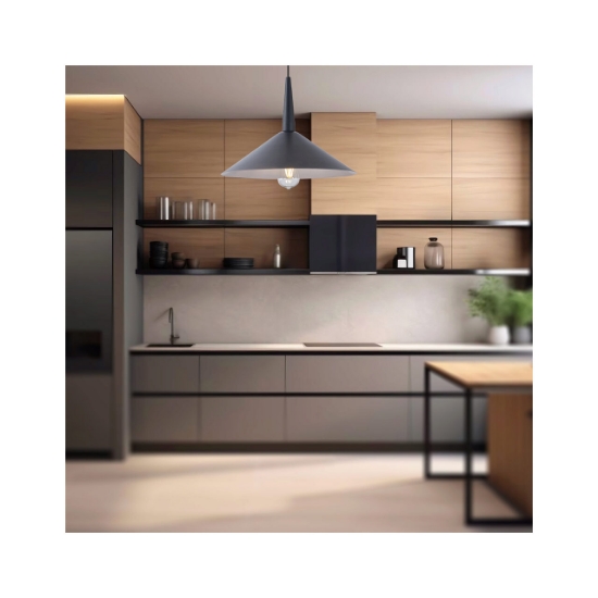 Imagine PENDUL P009R-1H-1xE27-NEGRU