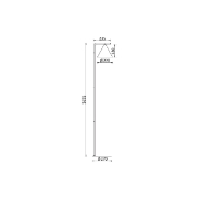 Imagine LAMPADAR P010T-1H-1xE27-AURIU
