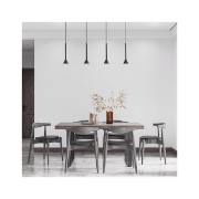Imagine PENDUL P011S-4H-4xGU10-NEGRU