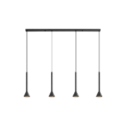 Imagine PENDUL P011S-4H-4xGU10-NEGRU