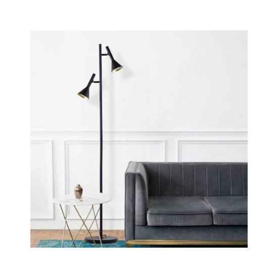 Imagine LAMPADAR P011T-2H-2xGU10-NEGRU