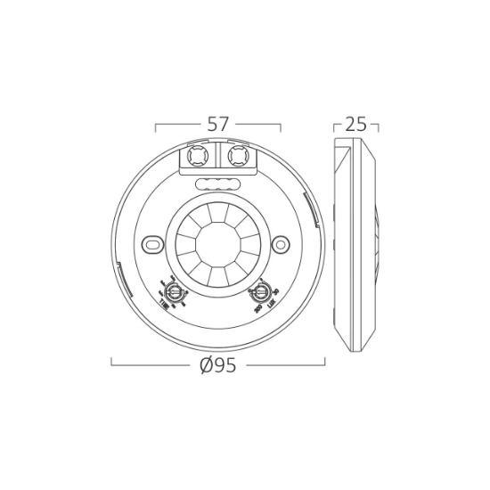 Imagine SENZOR MOTION PT MS01-360-800W-IP20