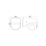 Imagine SENZOR MOTION MS03-180-800W-IP44