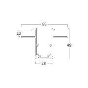 Imagine SINA MAGNETIC PENTRU RIGIPS, 2M/BUC, NEGRU