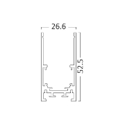 Imagine SINA MAGNETIC PT, 1M/BUC, NEGRU, LATA