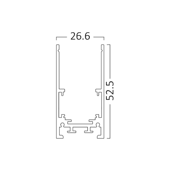 Imagine SINA MAGNETIC PT, 1M/BUC, NEGRU, LATA