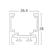 Imagine SINA MAGNETIC PT, 1M/BUC, NEGRU, INGUST