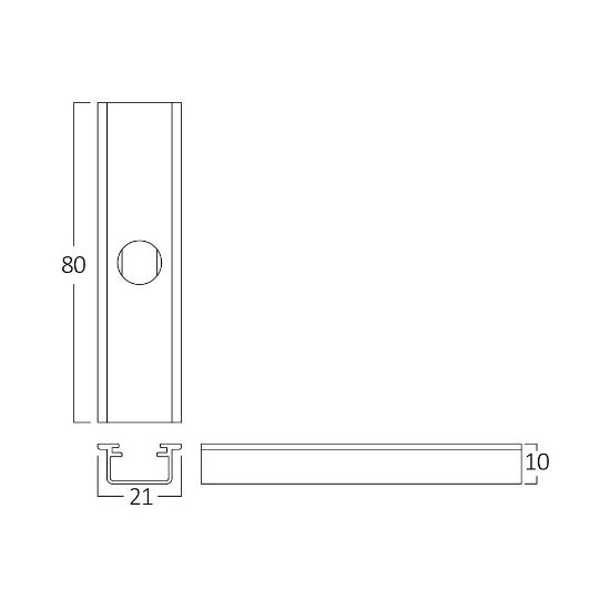 Imagine CABLU SUSTINERE  PT SINE MAGNET ULTRASLIM BY41, NEGRU