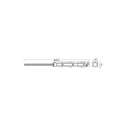 Imagine CONECTOR 48VDC PT SINE MAGNET BY41, NEGRU, SC01