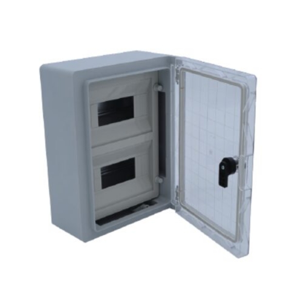 Imagine PANOU ABS 30X40X16,5 USA TRANSPARENT 24 MOD IP65