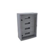 Imagine PANOU ABS 40x60x20 USA TRANSPARENT 68 MOD IP65