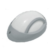 Imagine PLAFONIERA 1xE27 MAX60W GRI, OPAL IP54 NEMLI