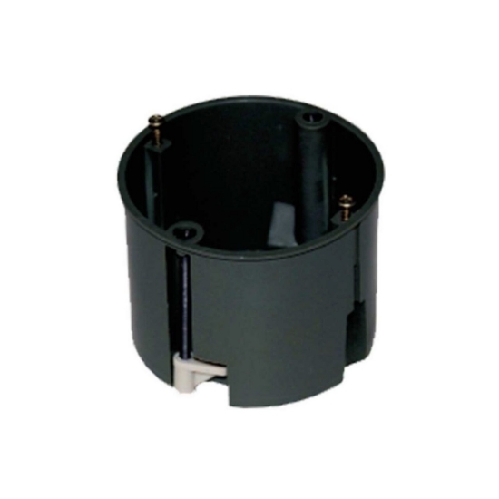 Imagine DOZA ROTUNDA RIGIPS SIMPLA NEAGRA IP20