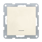 Imagine MECANISM INTRERUPATOR CU LED QC KARRE PLUS 55 BEJ
