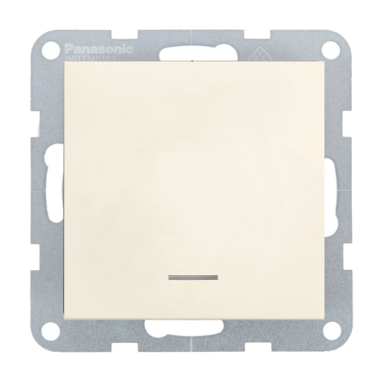 Imagine MECANISM INTRERUPATOR CU LED QC KARRE PLUS 55 BEJ