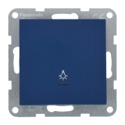 Imagine MECANISM INTRERUPATOR SCARA cu LED cu REVENIRE QC KARRE PLUS 55 SOFT TOUCH OCEAN
