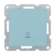 Imagine MECANISM INTRERUPATOR SCARA cu LED cu REVENIRE QC KARRE PLUS 55 SOFT TOUCH TURCOAZ