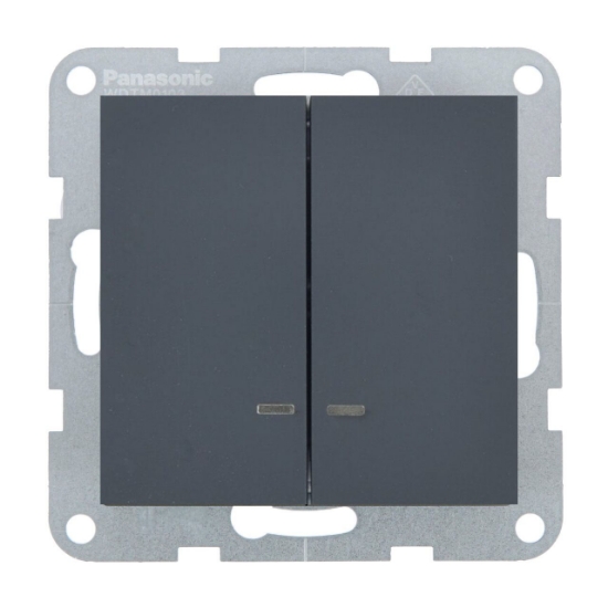 Imagine MECANISM COMUTATOR CU LED QC KARRE PLUS 55  SOFT TOUCH NIGHT