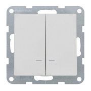 Imagine MECANISM COMUTATOR CU LED QC KARRE PLUS 55  SOFT TOUCH SEASHELL