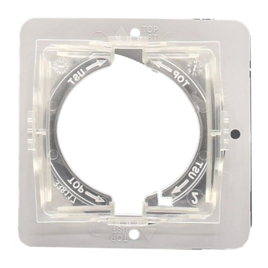 Imagine GARNITURA PT PRIZA CAPAC KARRE PLUS 55 IP44 PANASONIC