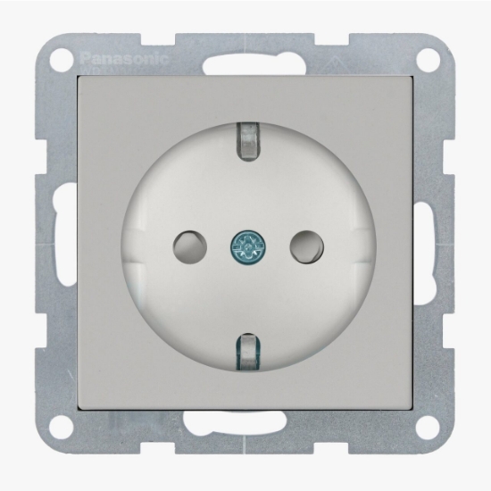Imagine MECANISM PRIZA SCHUKO PROT. COP. QC KARRE PLUS 55 SOFT TOUCH SANDSTONE
