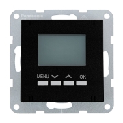 Imagine MECANISM TERMOSTAT DIGITAL DE CAMERE PT INCALZIRE -RACIRE KARRE PLUS 55 NEGRU