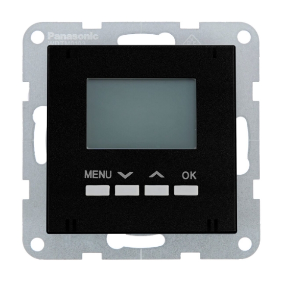 Imagine MECANISM TERMOSTAT DIGITAL DE CAMERE PT INCALZIRE -RACIRE KARRE PLUS 55 NEGRU
