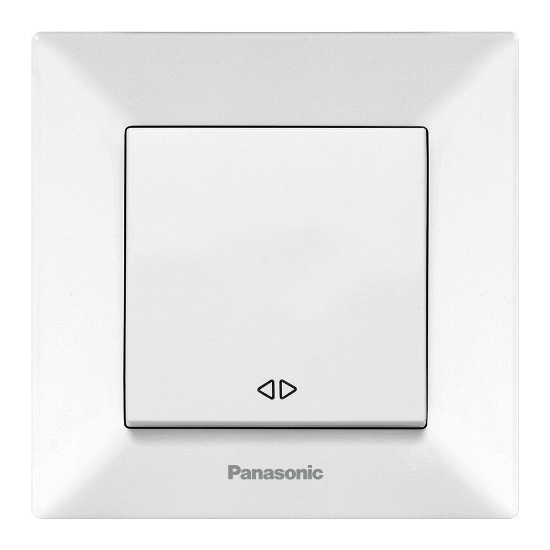 Imagine INTRERUPATOR CRUCE ARKEDIA PANASONIC ALB