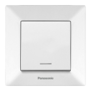 Imagine INTRERUPATOR CU LED ARKEDIA  PANASONIC ALB