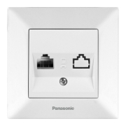 Imagine PRIZA CAL.SIMPLA CAT5e ARKEDIA PANASONIC ALB