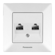 Imagine PRIZA CAL.DUBLA CAT5e ARKEDIA PANASONIC ALB