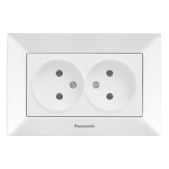 Imagine PRIZA DUBLA ARKEDIA PANASONIC ALB