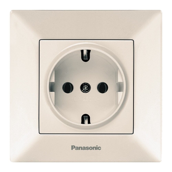Imagine PRIZA SCHUKO ARKEDIA PANASONIC BEJ