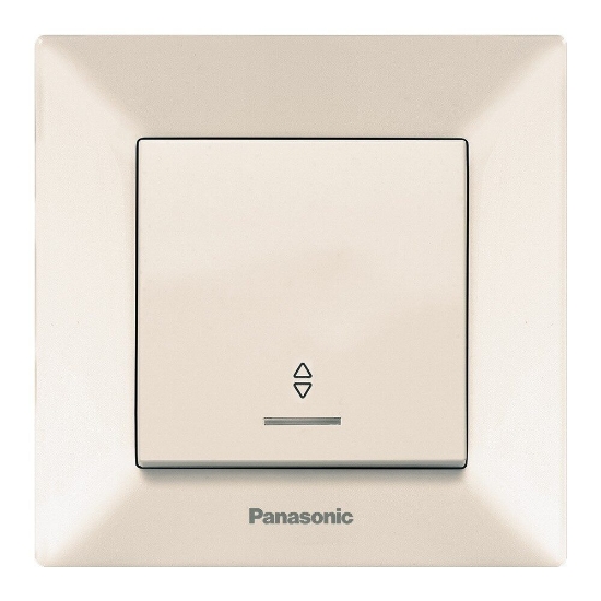 Imagine INTRERUPATOR SCARA CU LED ARKEDIA PANASONIC BEJ