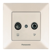 Imagine PRIZA SATELIT+TV FINALA ARKEDIA PANASONIC BEJ