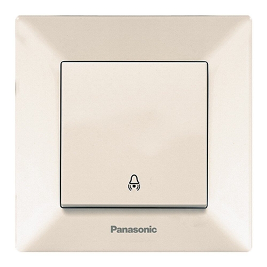 Imagine BUTON SONERIE ARKEDIA PANASONIC BEJ