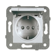 Imagine MECANISM PRIZA SCHUKO CAP. KARRE PLUS SILVER PANASONIC