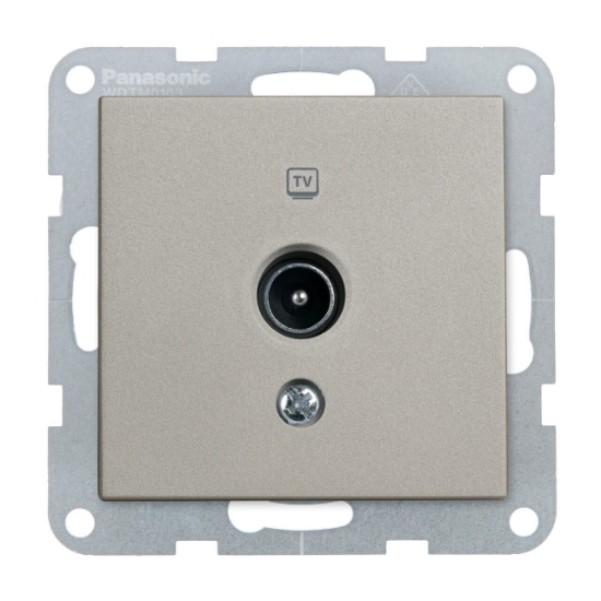 Imagine MECANISM PRIZA TV TRECERE 12dB KARRE PLUS PANASONIC BRONZ