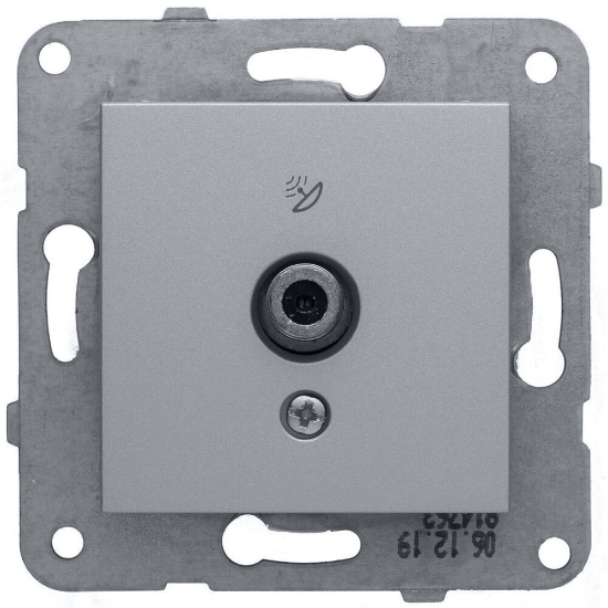 Imagine MECANISM PRIZA TV TRECERE 12dB KARRE PLUS SILVER PANASONIC