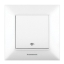 Imagine INTRERUPATOR CRUCE ARKEDIA SLIM ALB PANASONIC