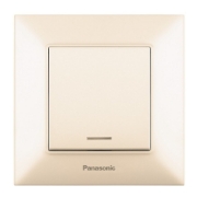 Imagine INTRERUPATOR CU LED ARKEDIA SLIM BEJ PANASONIC